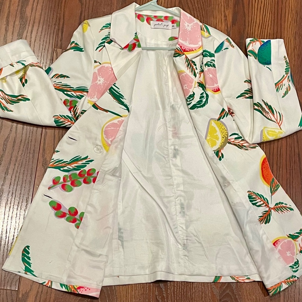 Petal & Pup Citrus Blazer - Picture 2 of 6